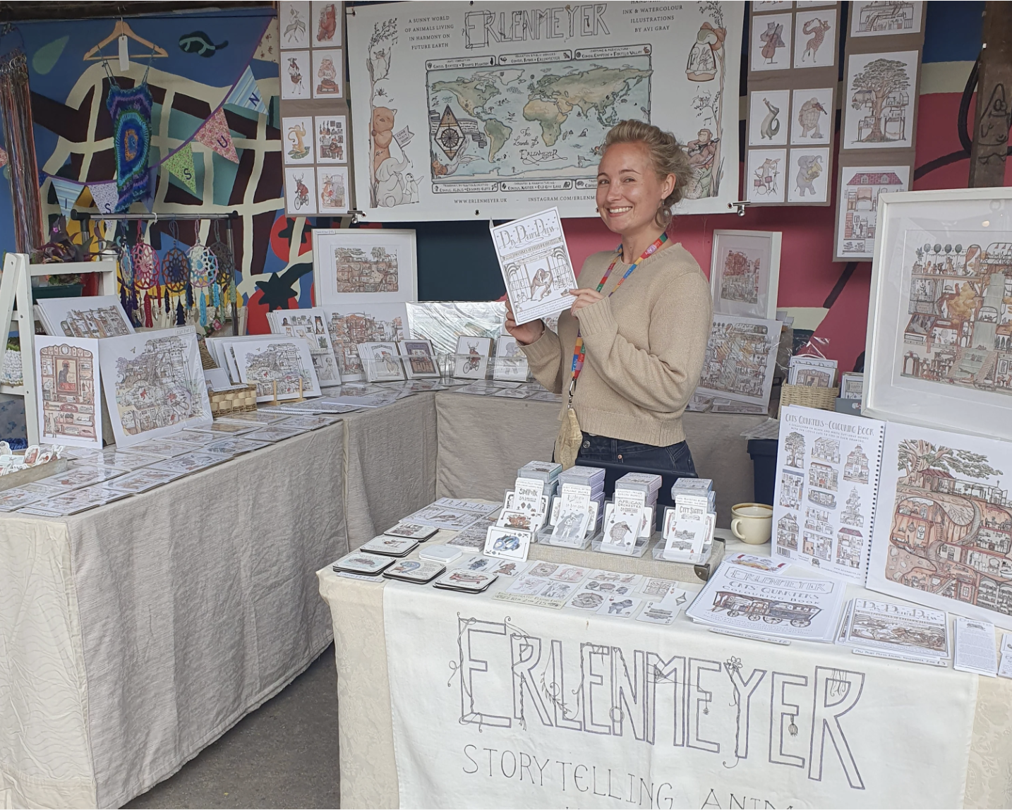 Erlenmeyer Arts: Building Worlds Between the Imaginary and the Real